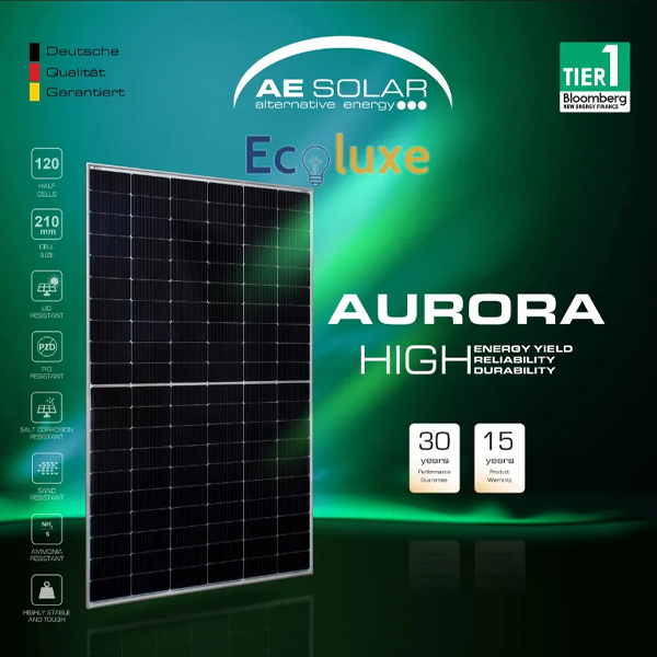 Tấm pin năng lượng mặt trời Tân Thiên Lộc Solar 580Wp - Image 3